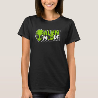 Alien Mode på Alien Ufo Conspiracy Alien T Shirt