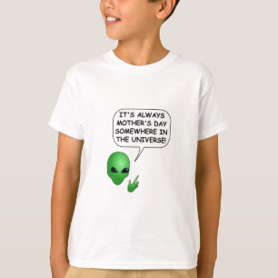 Alien Mors dag Tee Shirt