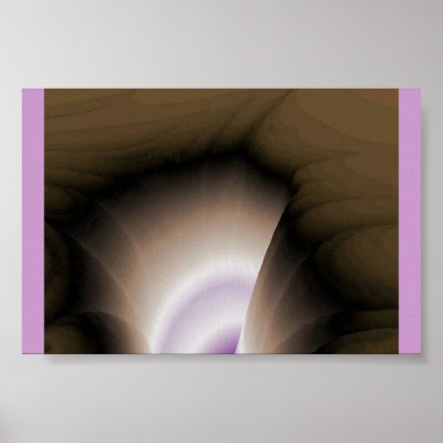 Alien Mountain Cave Poster (Framsidan)