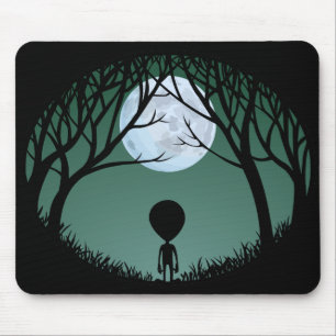 Alien Mouse Pad Cute Alien Mousepads Anpassa Musmatta