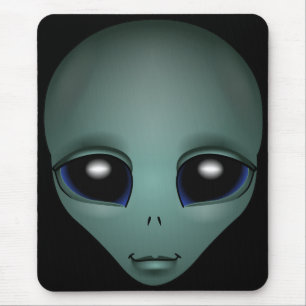 Alien Mouse Pad Cute Alien Mousepads Anpassa Musmatta