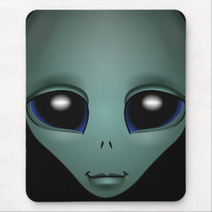 Alien Mouse Pad Cute Alien Mousepads Anpassa Musmatta