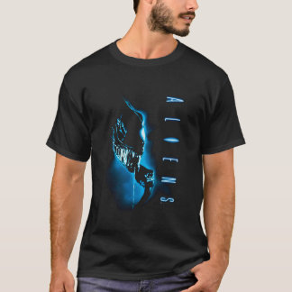 Alien Movie Classic Blue T Shirt