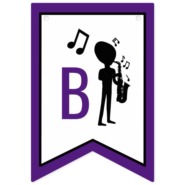 Alien Musician, födelsedag Vimplar (Andra flaggan)