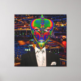 Alien Night Out Canvastryck