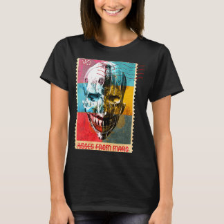 Alien och Mars Ufo Graphic Kisses från Mars Stam T Shirt