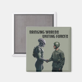 Alien och Soldier Magnet