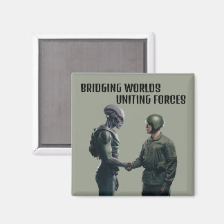 Alien och Soldier Magnet