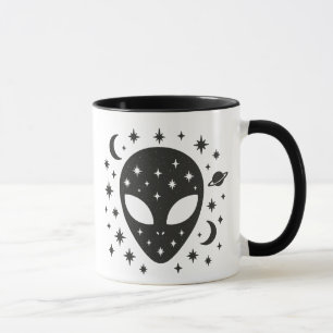 Alien och Stars Mugg