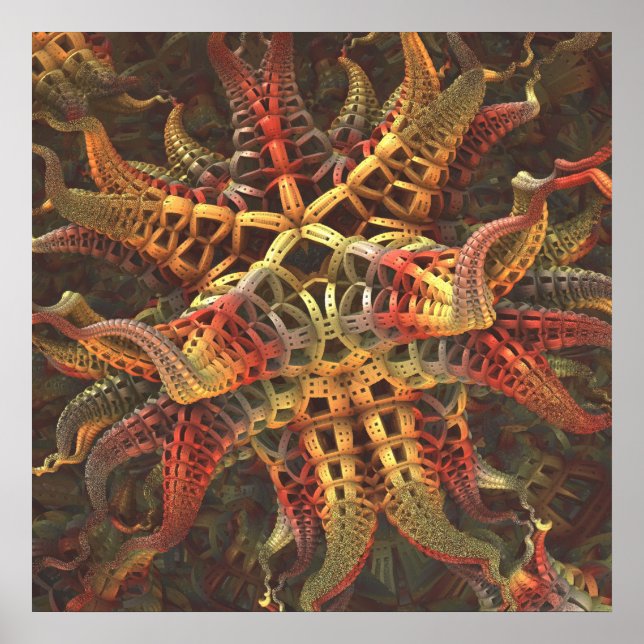 Alien Octopus Poster (Framsidan)