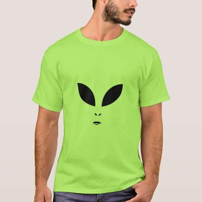 ALIEN ögon T Shirt (Framsida)