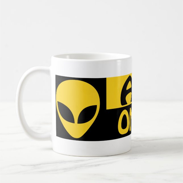 ALIEN OMBORD KAFFEMUGG (Vänster)