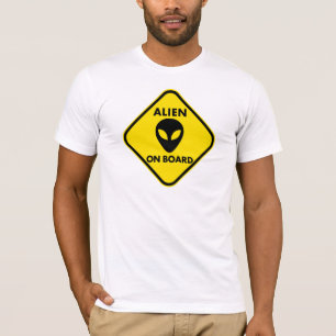 Alien ombord på T-Shirt