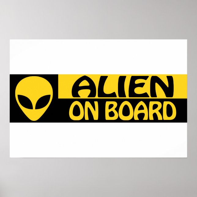 ALIEN OMBORD POSTER (Framsidan)