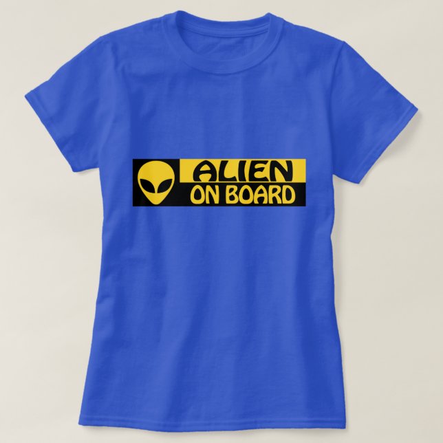 ALIEN OMBORD T SHIRT (Design framsida)