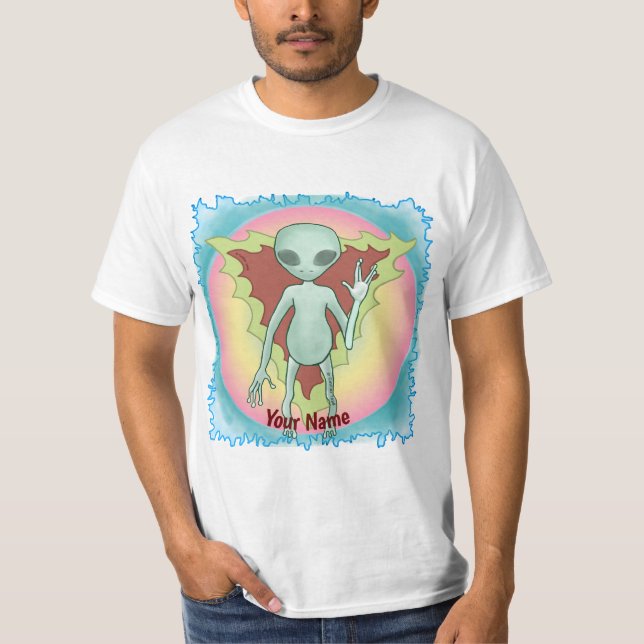Alien One  T Shirt (Framsida)