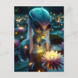 Alien Ophelia Vykort