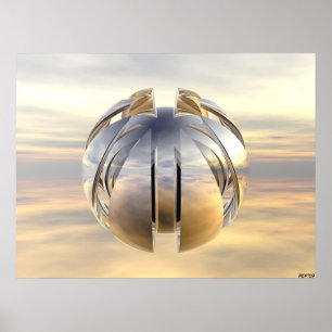 Alien Orb Poster