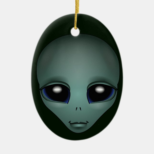 Alien Ornament Cute Alien Dekorations Gifts (Framsidan)