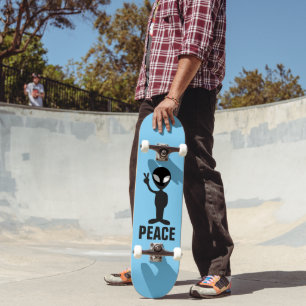 ALIEN Peace Skateboard