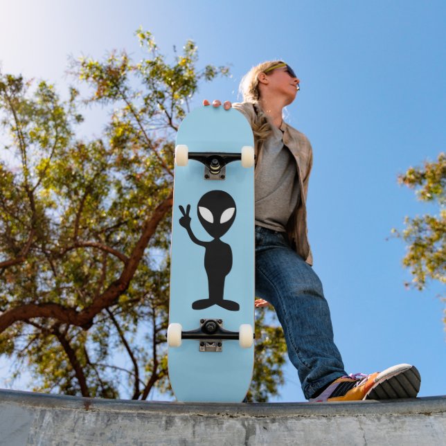 ALIEN PEACE Skateboard (Utomhus 1)