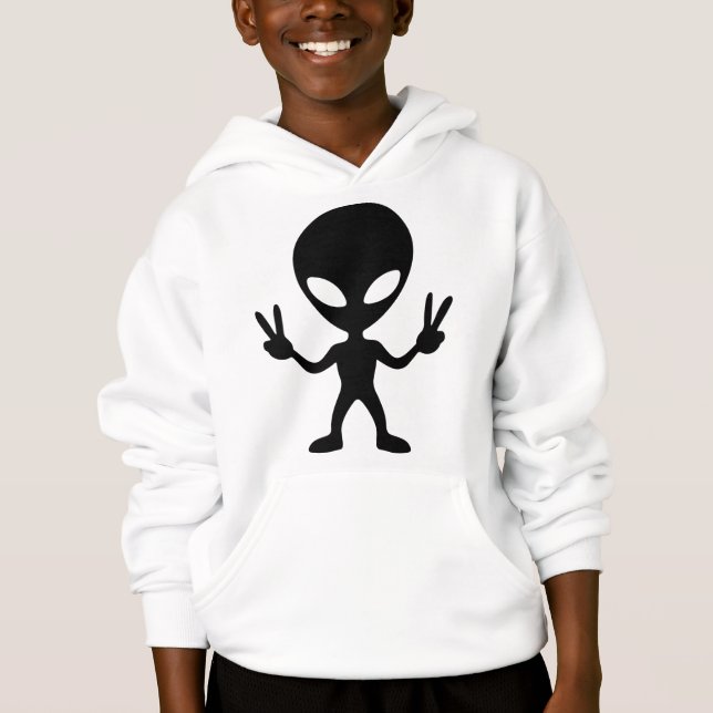 alien peace t shirt (Framsida)