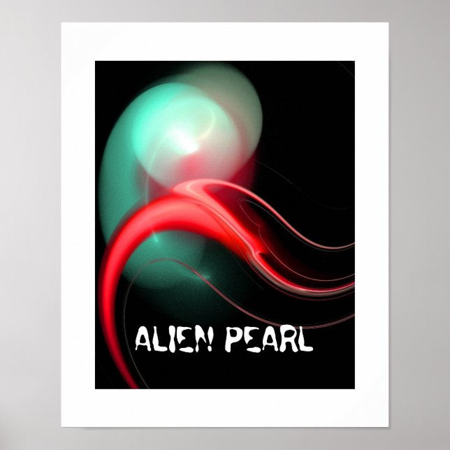 ALIEN PEARL POSTER (Framsidan)