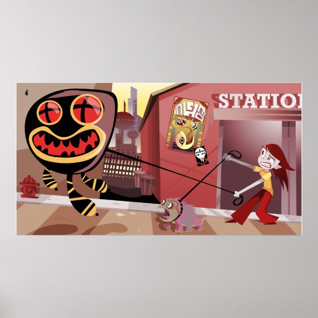 Alien Petshop Poster (Framsidan)