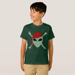Alien Pirat Jolly Roger T Shirt