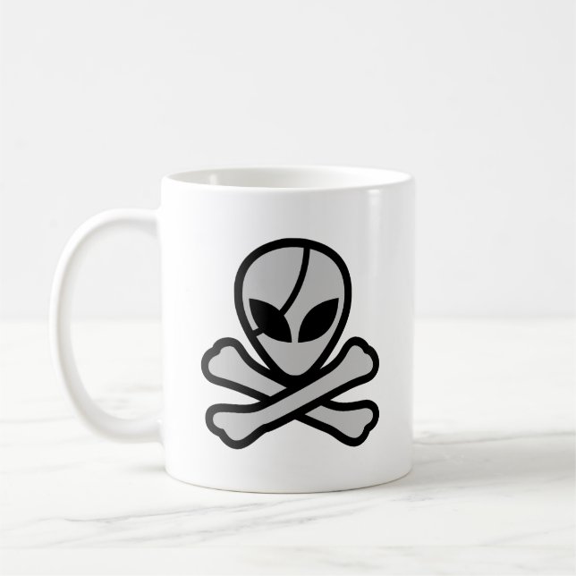 Alien Pirat Kaffemugg (Vänster)