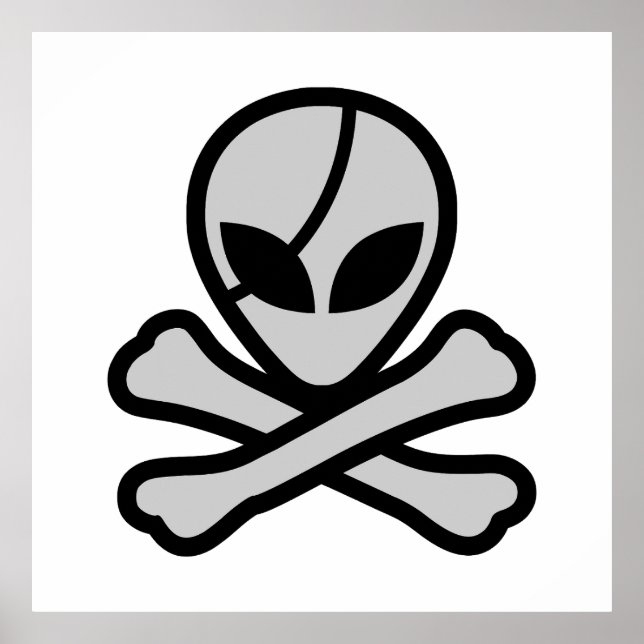 Alien Pirat Poster (Framsidan)