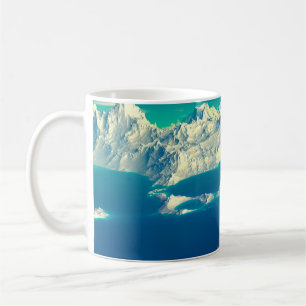 Alien Planet - 3D-datorkonst. Sten och s Kaffemugg