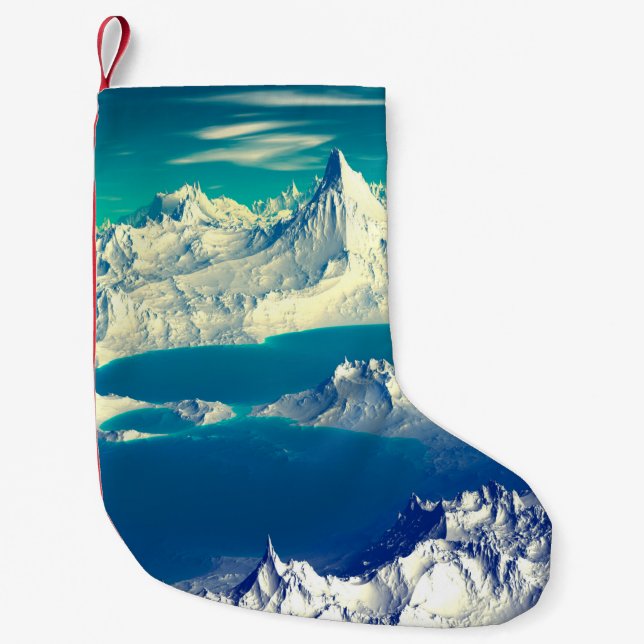 Alien Planet - 3D-datorkonst. Sten och s Liten Julstrumpa (Framsidan)