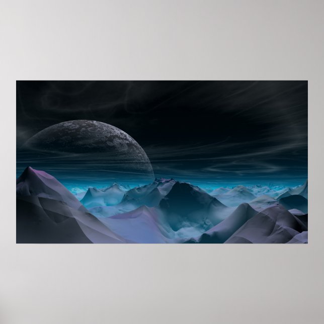 Alien planet poster (Framsidan)