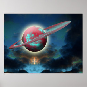 Alien Planet Poster