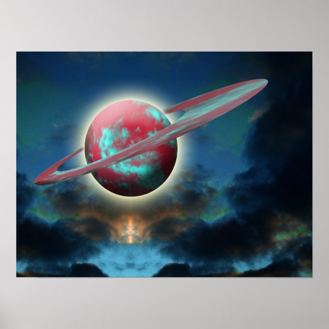 Alien Planet Poster (Framsidan)