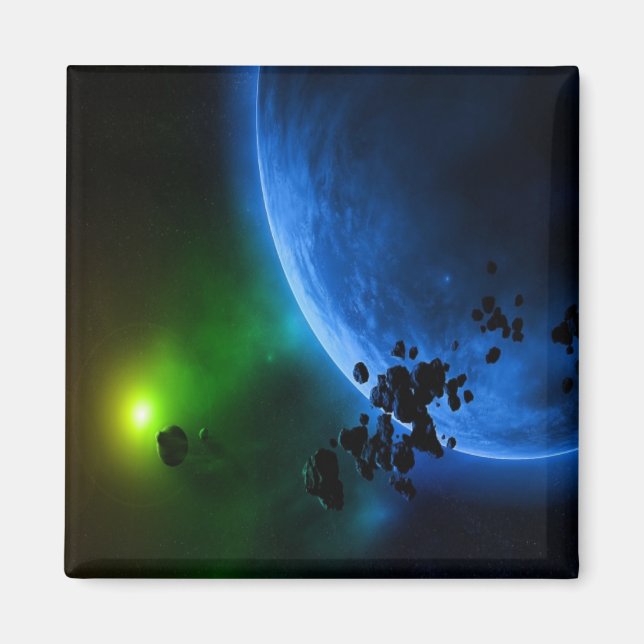 Alien Planets Magnet (Framsidan)