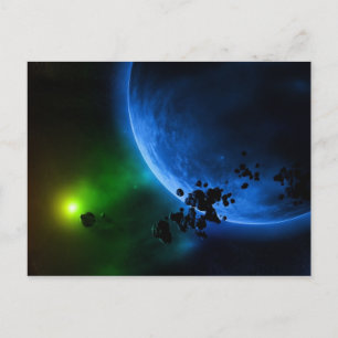 Alien Planets Vykort