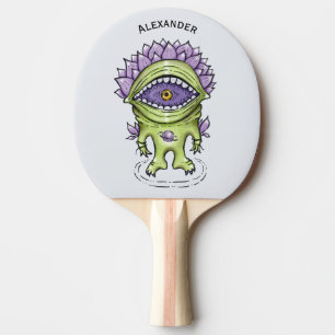 Alien Plant Character - Konstig Astronaut Creature Pingisracket