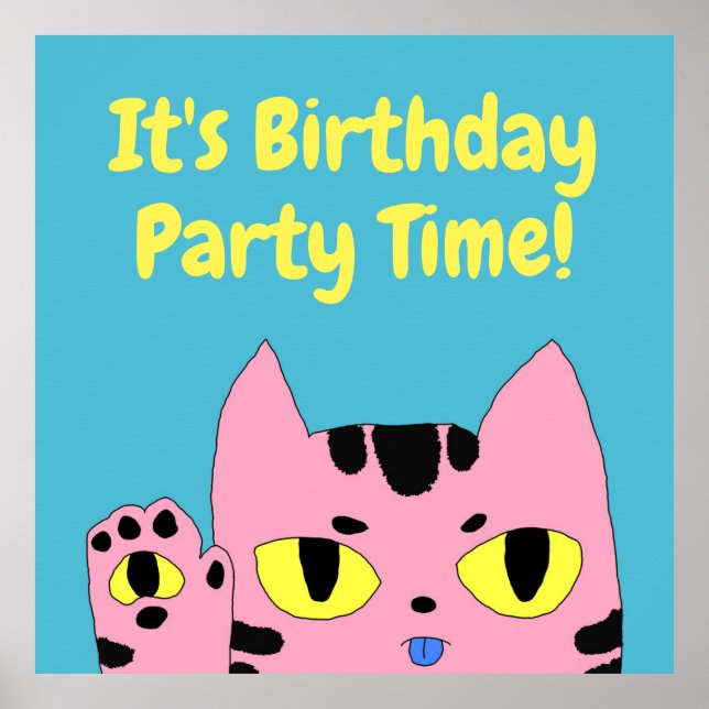 Alien Pocket Cat Poster (Framsidan)