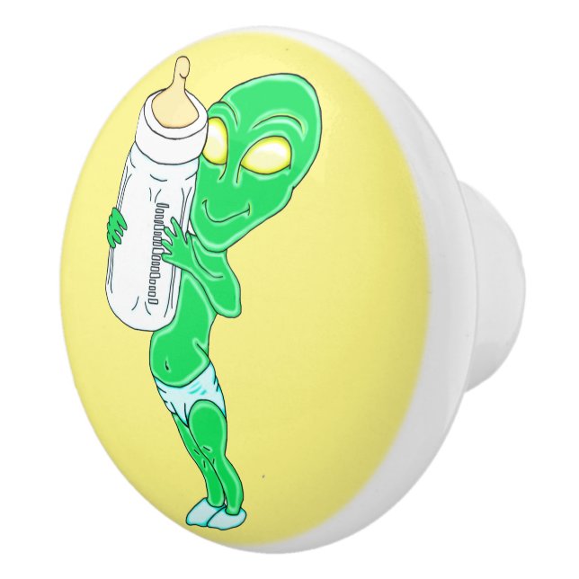 Alien Pojke Knopp (Höger)