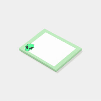 Alien Post-it Block