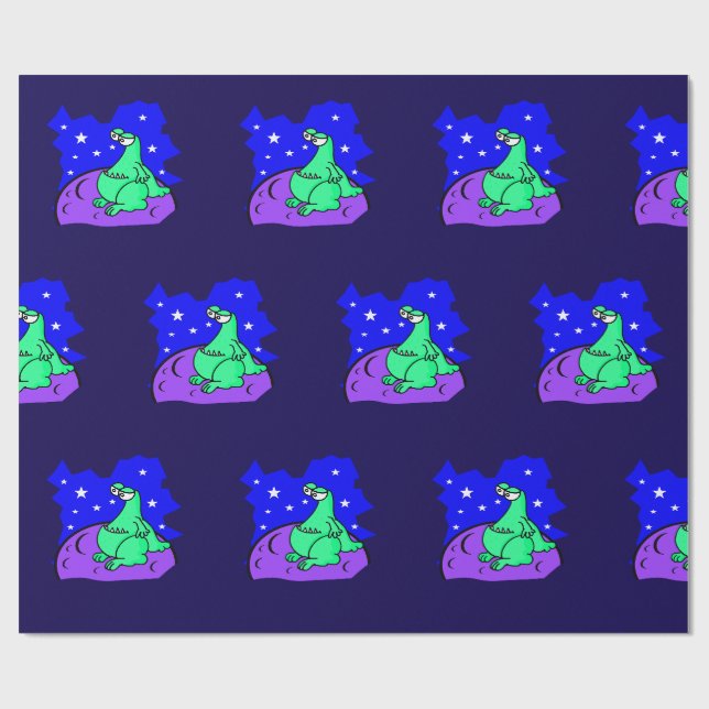 Alien Presentpapper (Platt)