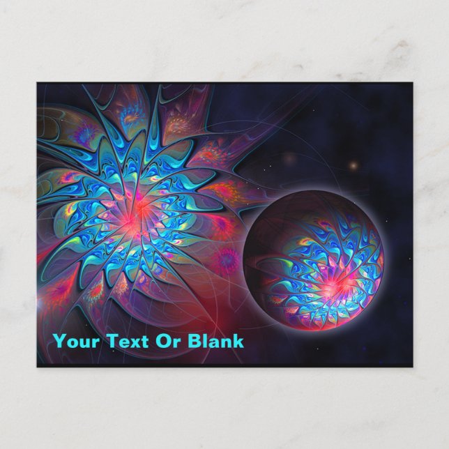 Alien Probe Vykort (Framsida)