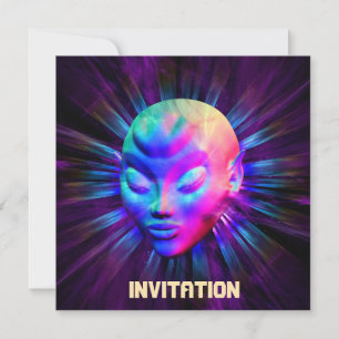 Alien Psychedelic Meditation Inbjudningar