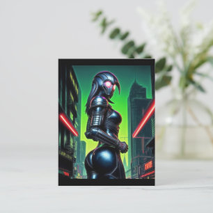 Alien Raven 02 Vykort