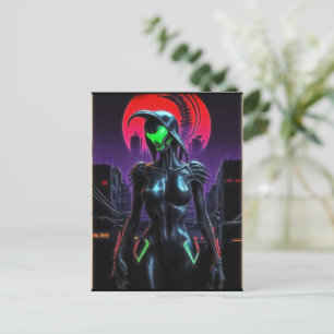 Alien Raven 03 Vykort