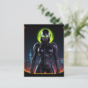 Alien Raven 04 Vykort