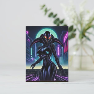 Alien Raven 10 Vykort
