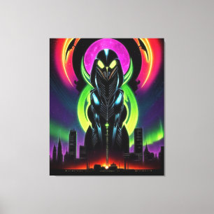 Alien Raven 13 Canvastryck